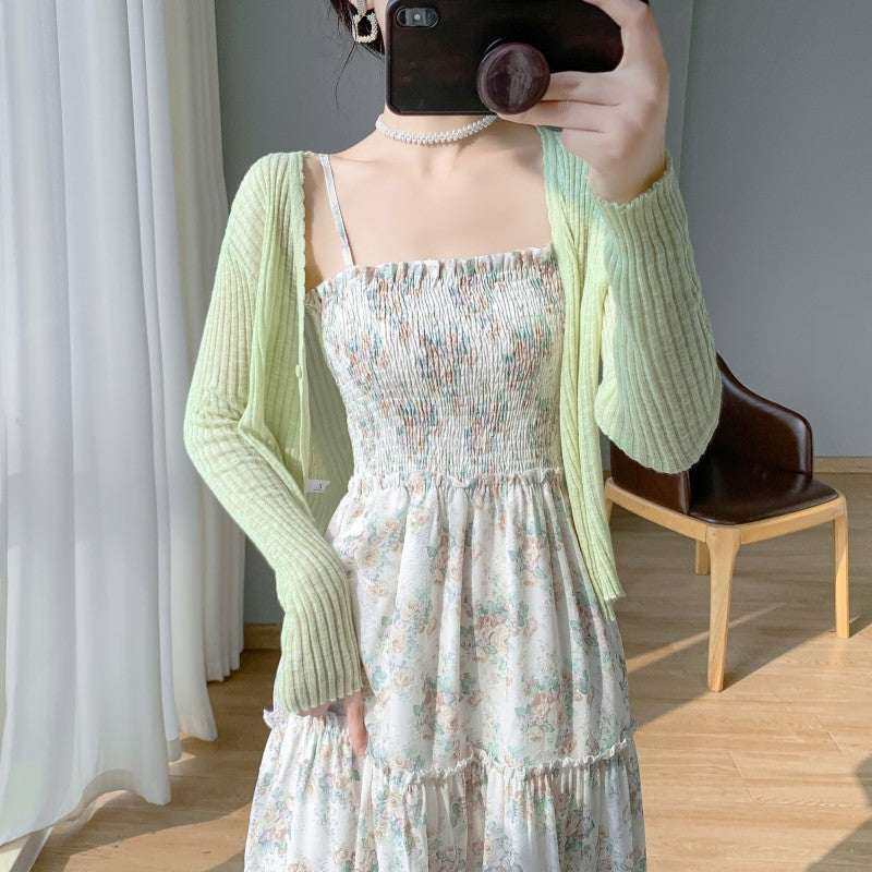 【Dress】花柄ワンピース T0616