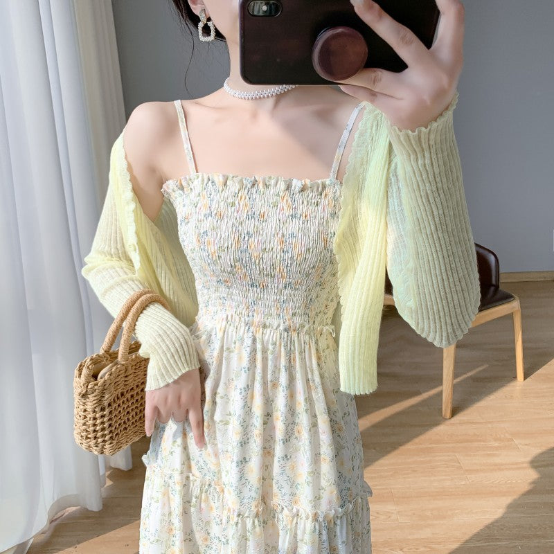【Dress】花柄ワンピース T0616
