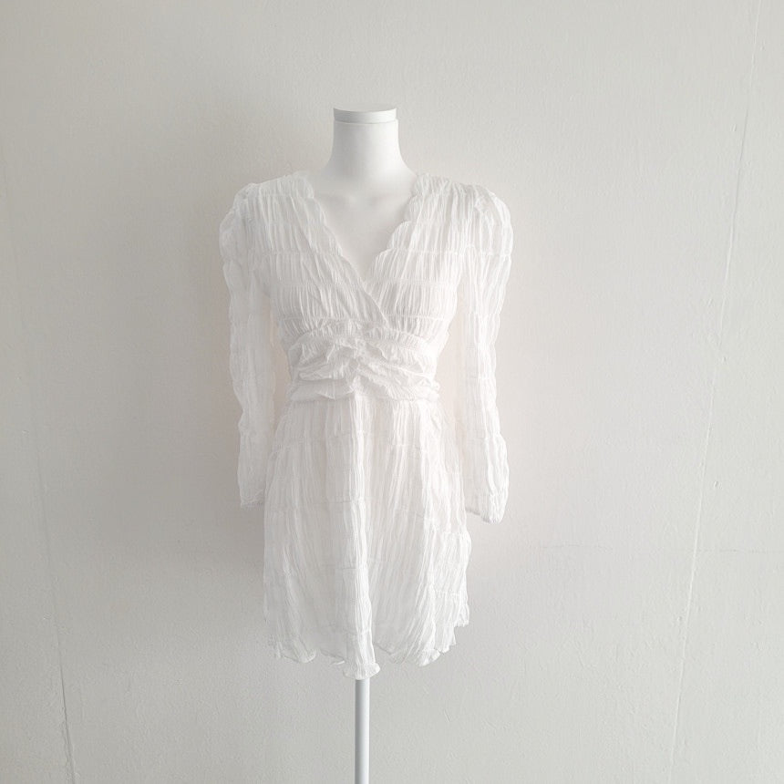 【Dress】無地気質ワンピース T01020