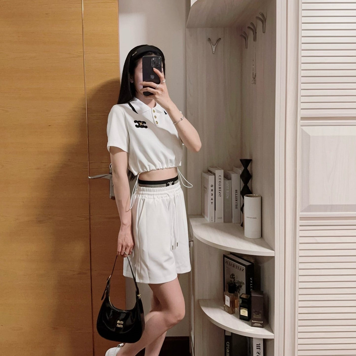 【Set】新作アイテム2点セット Tシャツ+ショートパンツ T0489