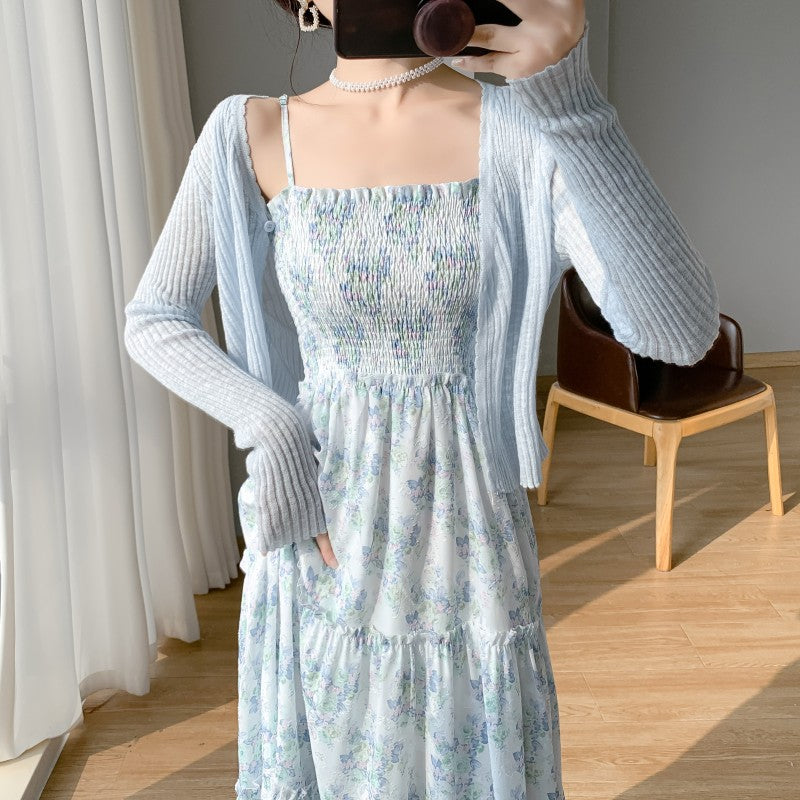【Dress】花柄ワンピース T0616