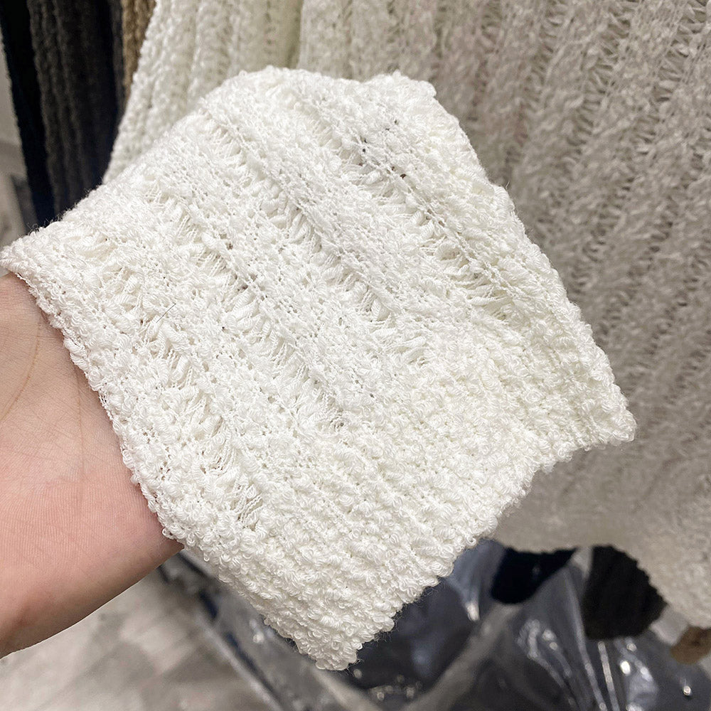 【Tops】ラウンドネック長袖Tシャツ T0349