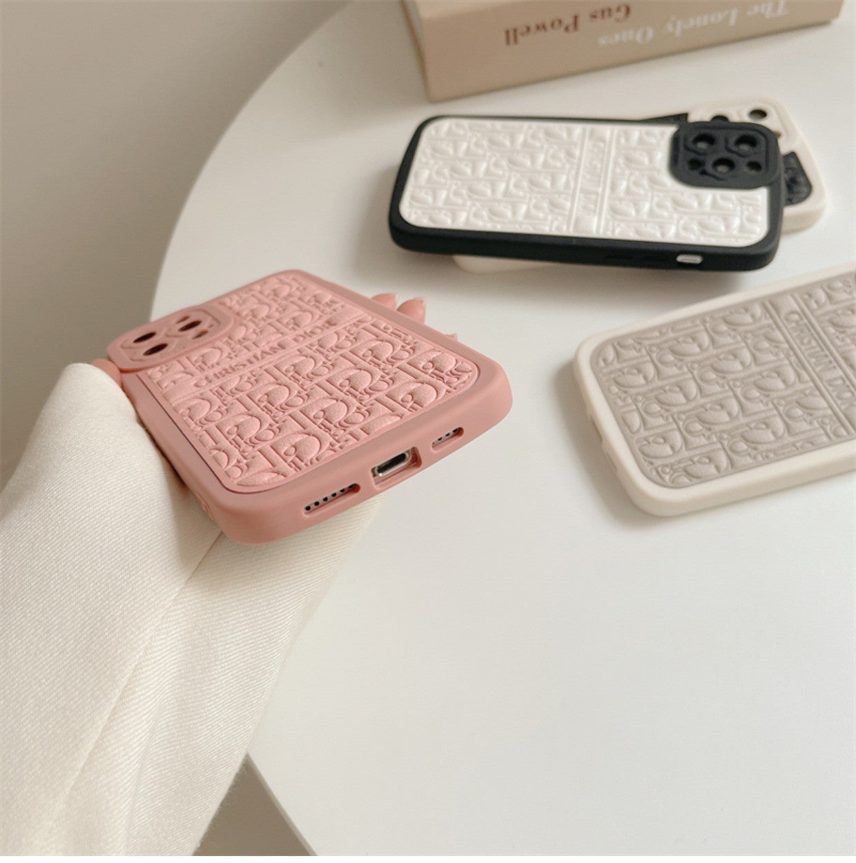 【雑貨】切り替えデザインスマホケース T0366