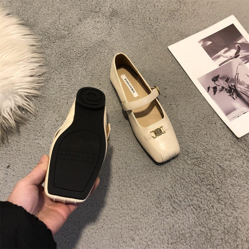 【Shoes】3色展開~フラットシューズ T0838