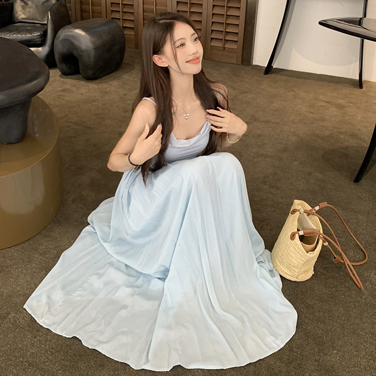 【Dress】カジュアル切り替えワンピース T0653