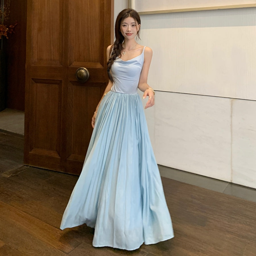 【Dress】カジュアル切り替えワンピース T0653