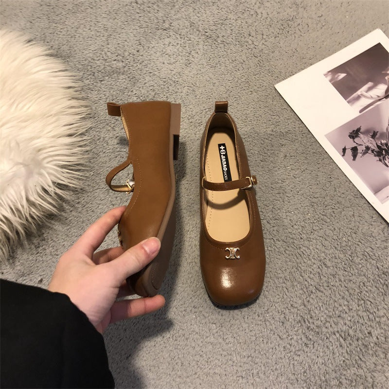 【Shoes】4色展開~フラットシューズ T0839