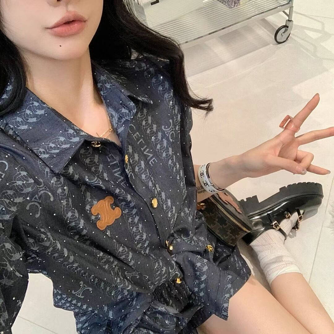 【Set】気質2点セット シャツ+ショートパンツ T0491