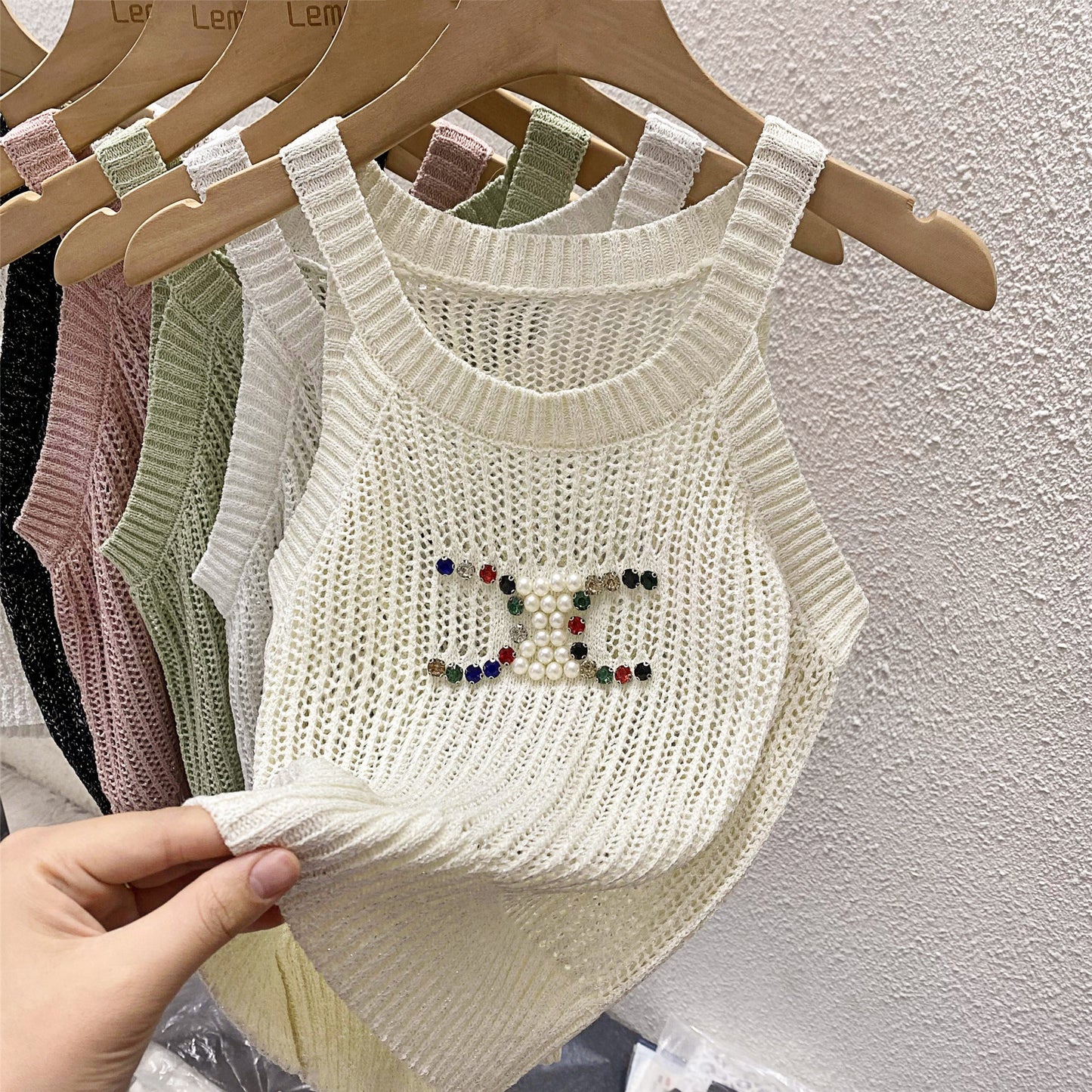 【Tops】5色展開タンクトップ W12345