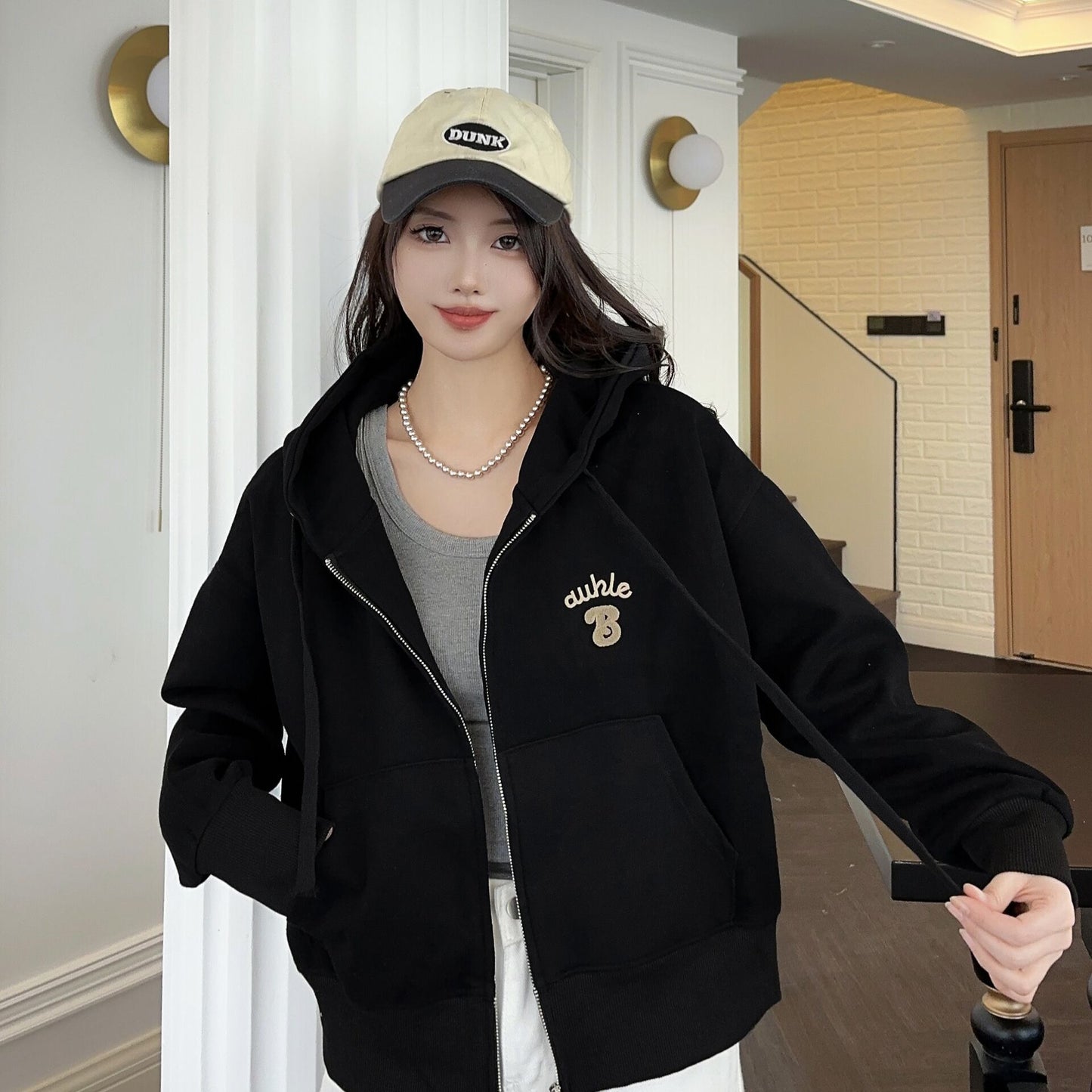 【outer】シンプルパーカー W10562