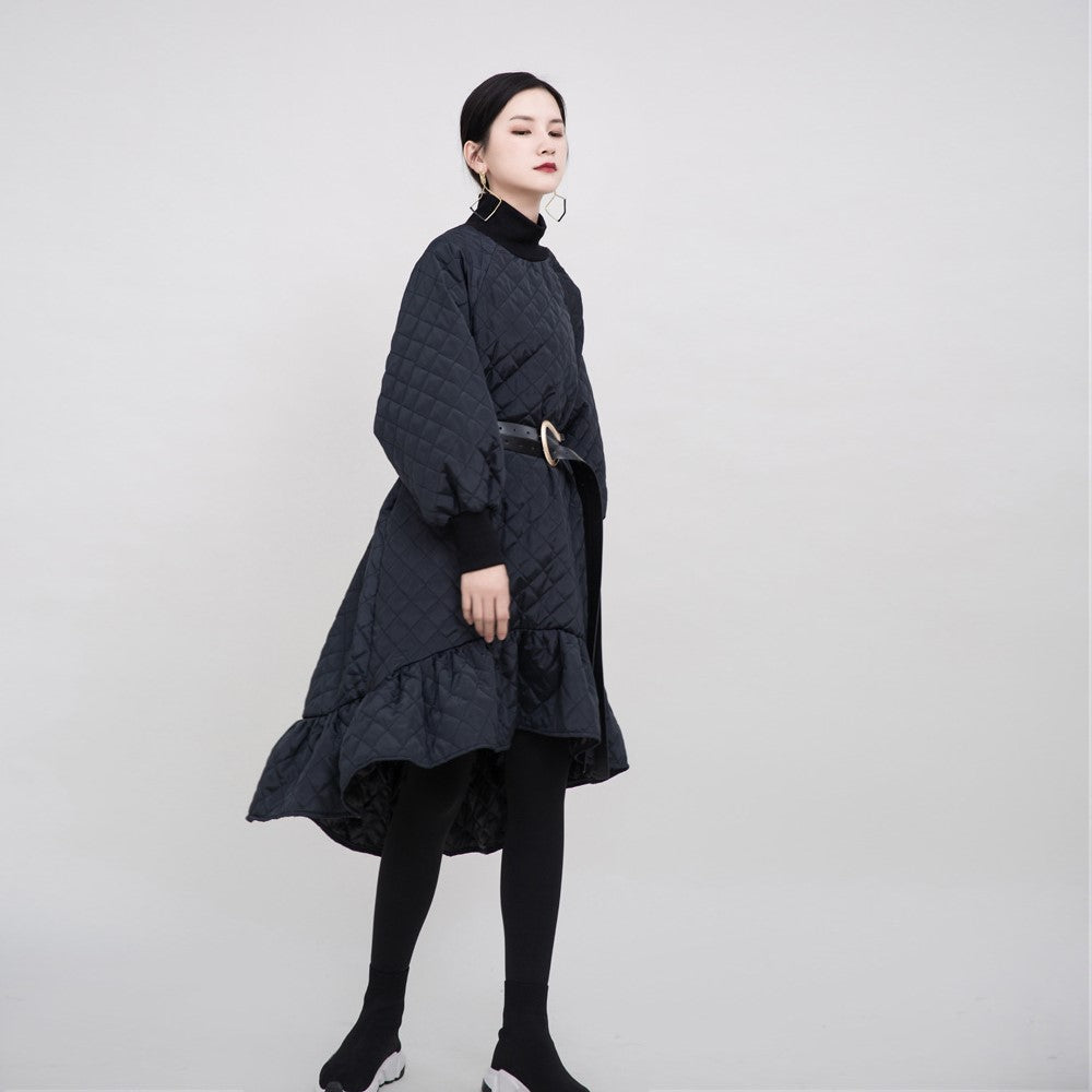 【Dress】bigシルエット高級感ワンピース Z8006