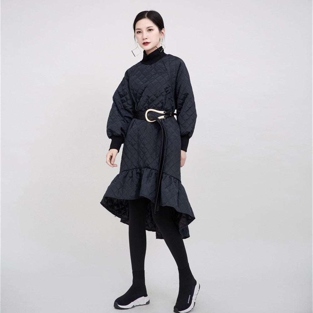 【Dress】bigシルエット高級感ワンピース Z8006