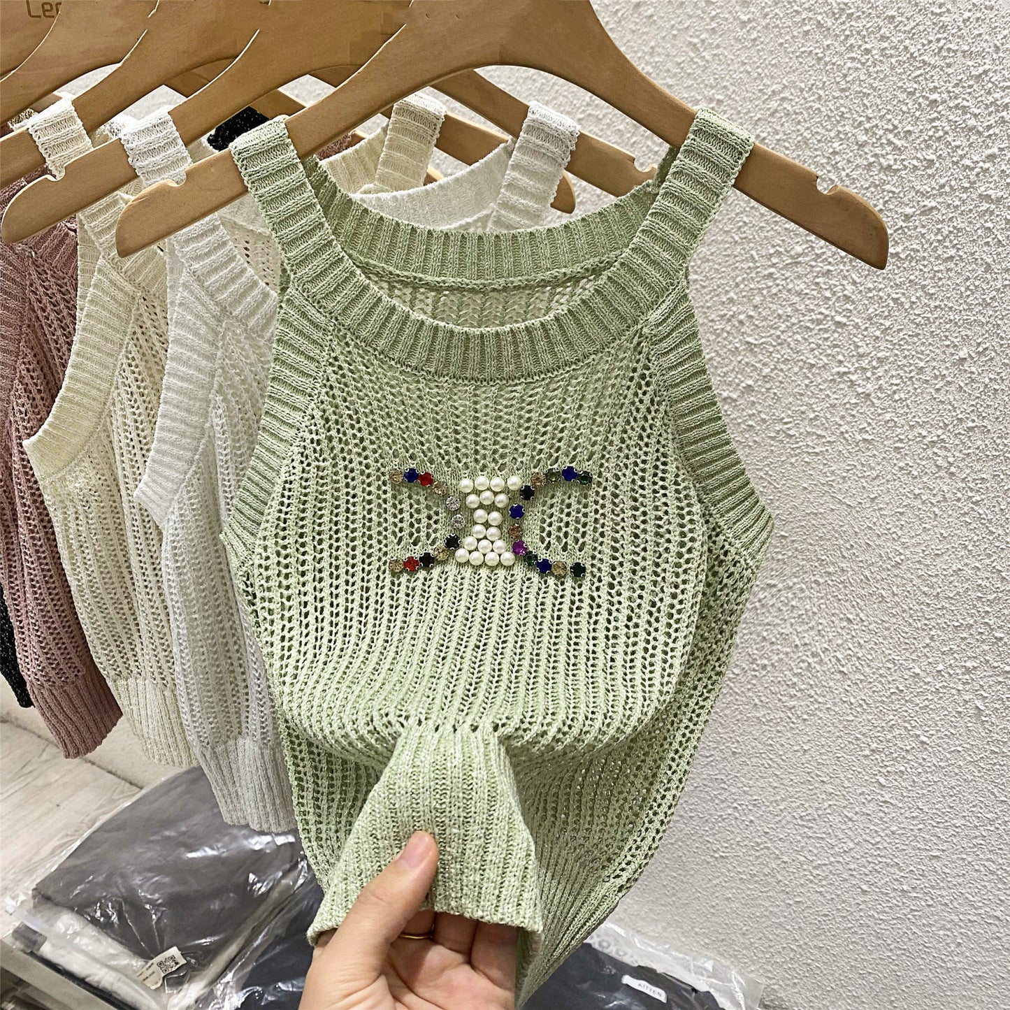 【Tops】5色展開タンクトップ W12345