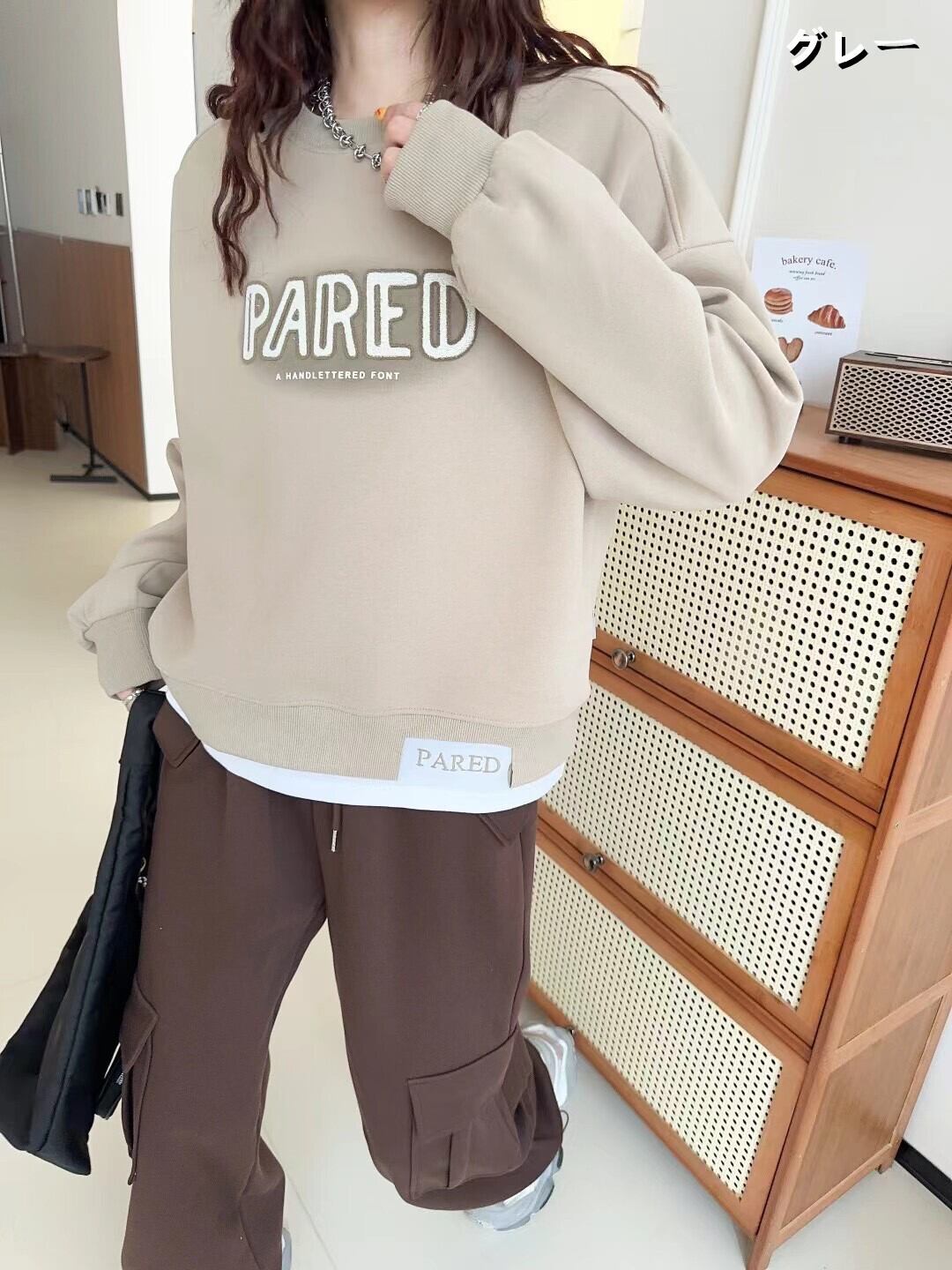 【tops】ロゴスウェット W10556