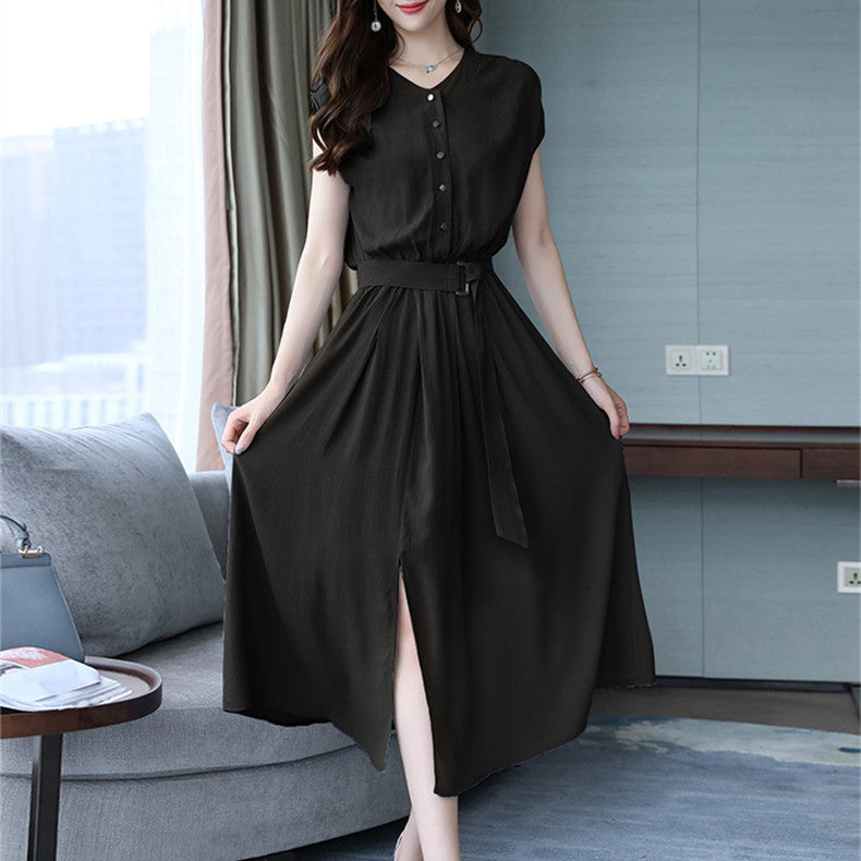 【Dress】新作アイテム~4色展開シンプルシャツワンピース W7299