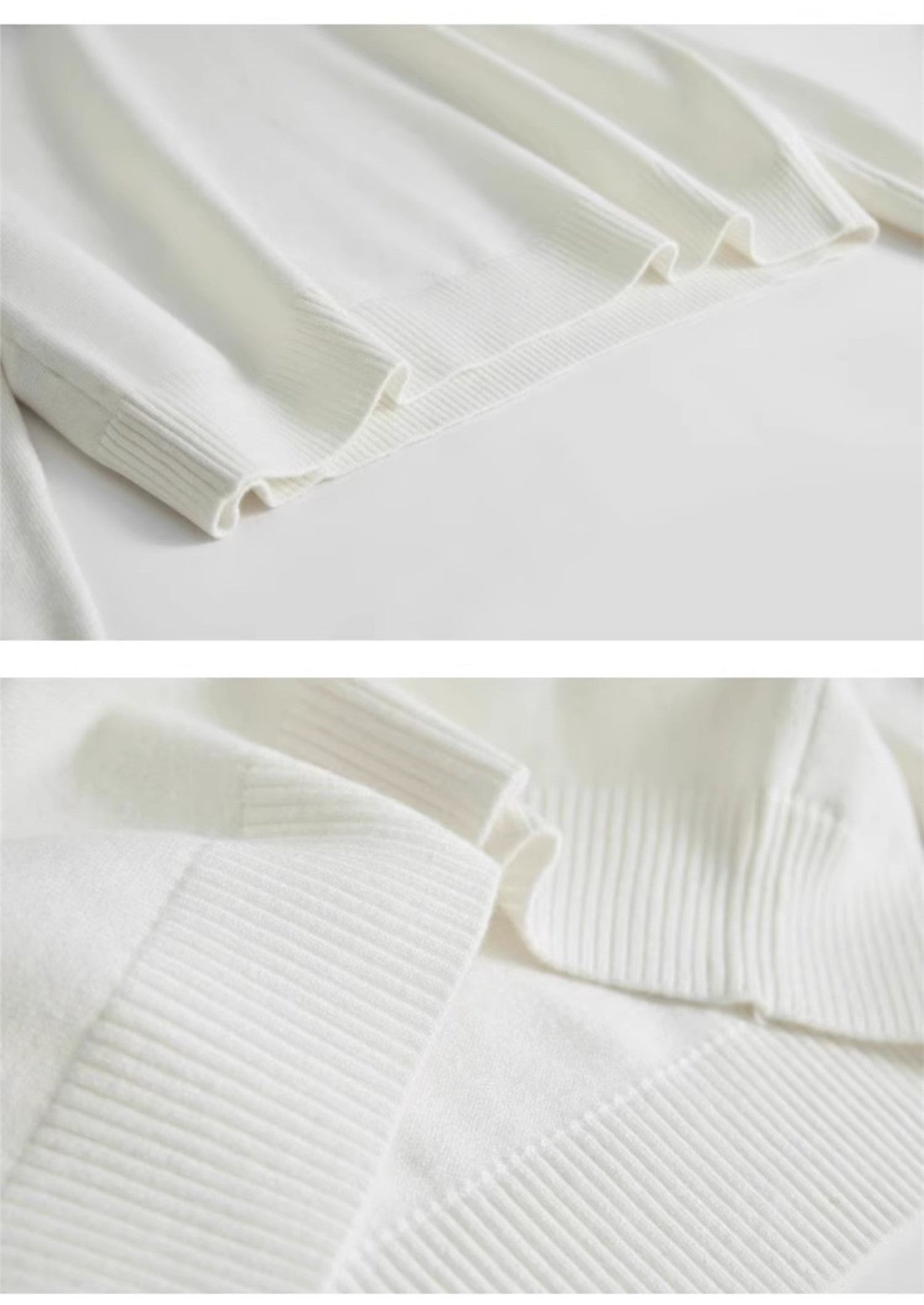 【Tops】シンプル肩見せニット W13969