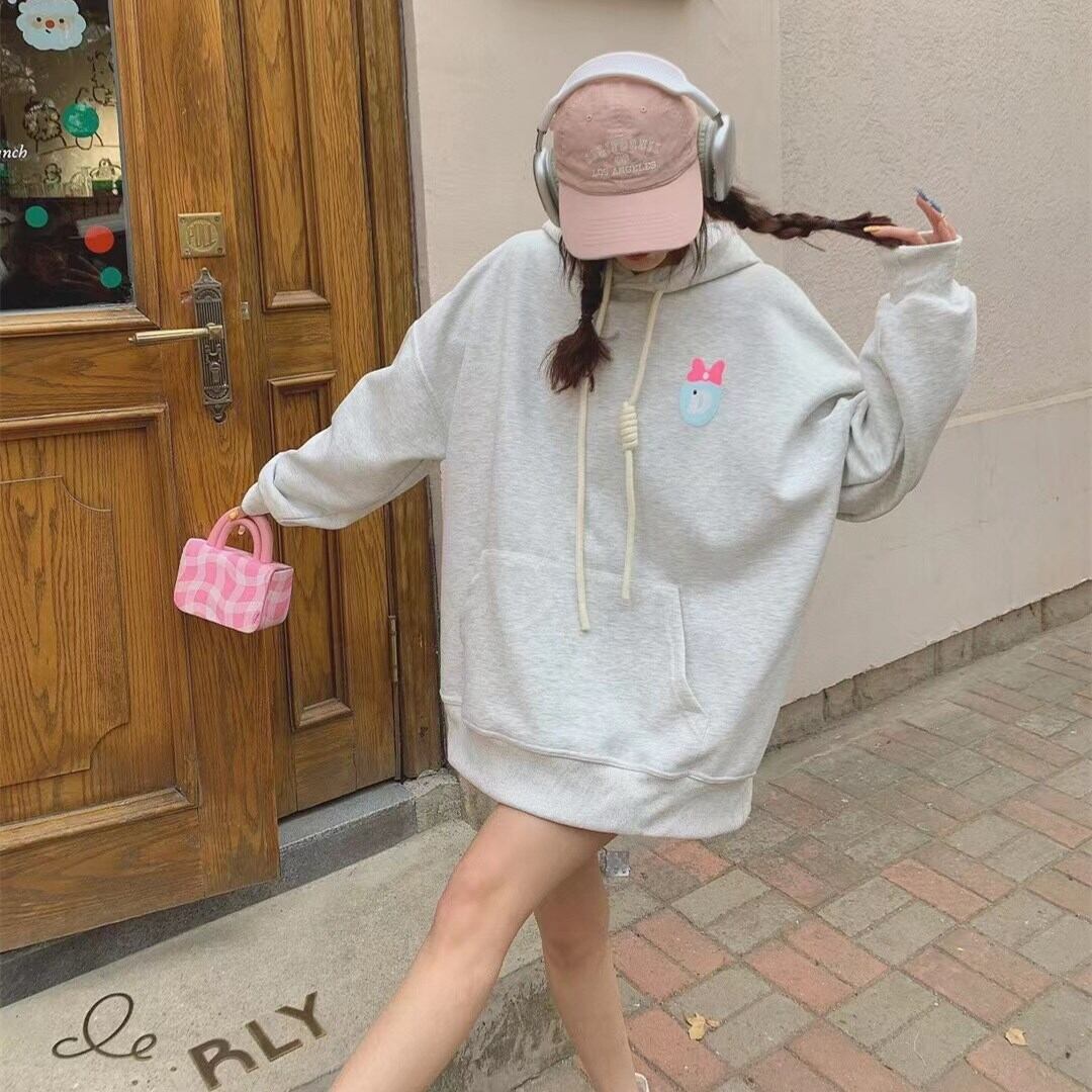 【tops】バックプリントビッグフーディー N2426