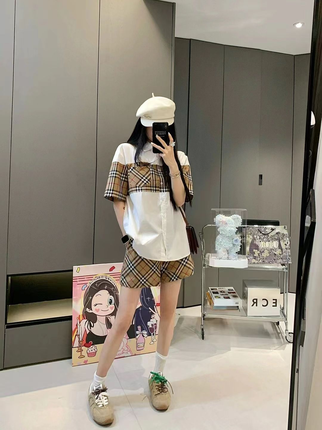 【Set】セットアップ シャツ + パンツ W12241