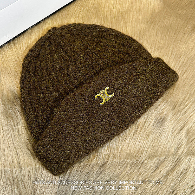 【雑貨】2色選択可ニット帽子 W14346