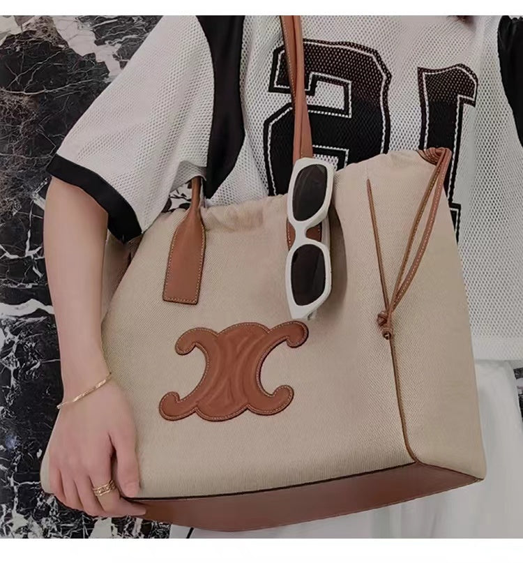 【雑貨】トートバッグ大容量 W11015