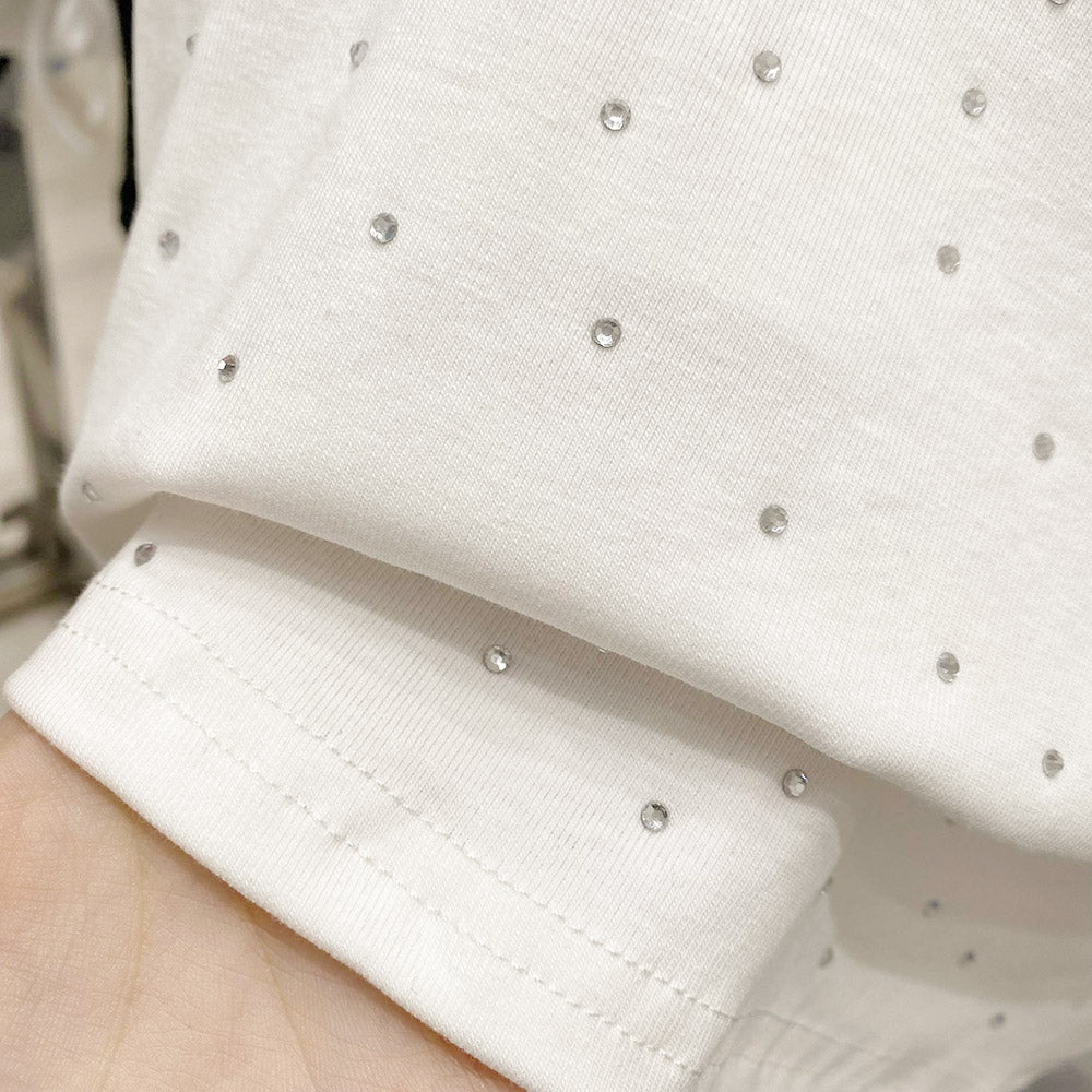 【Tops】ダイヤモンドTシャツ W12336