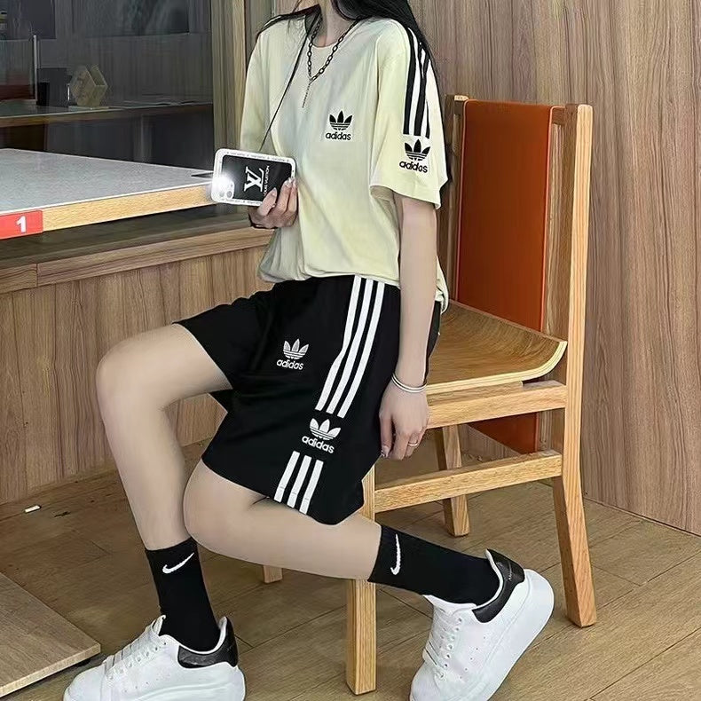 【Set】セットアップ Tシャツ + パンツ W12274