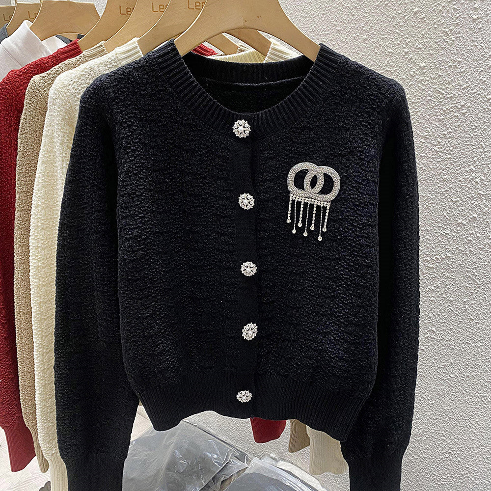 【Outer】ニットカーディガン W13430