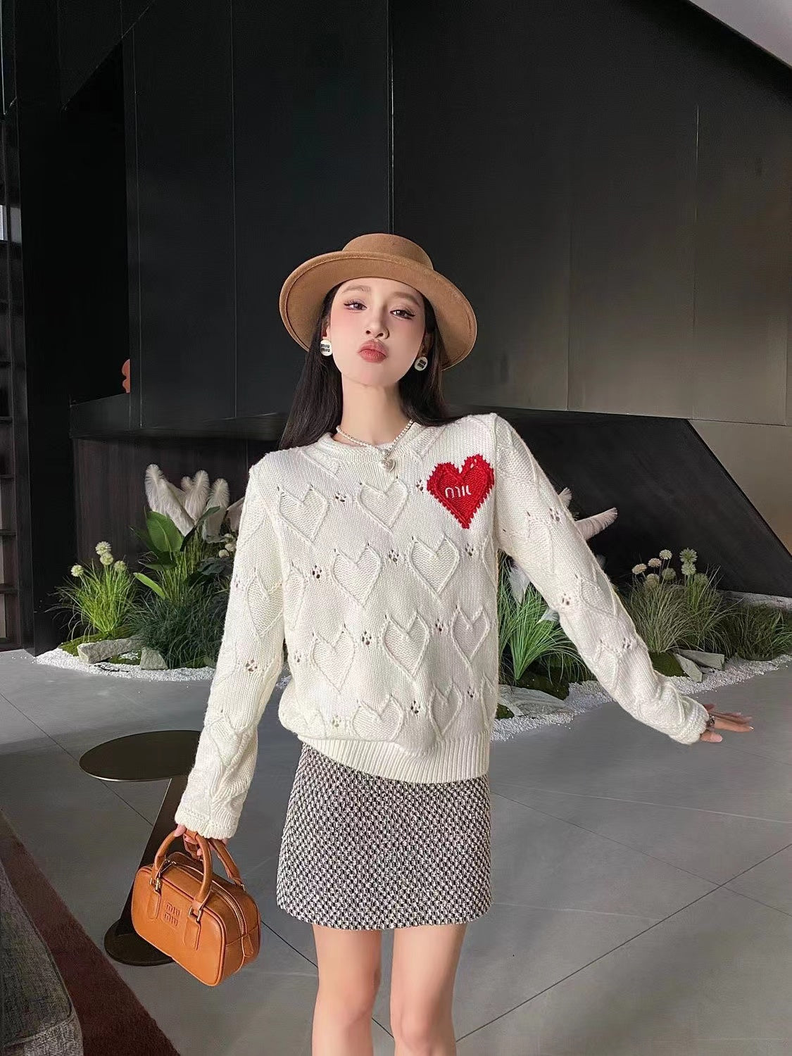 【tops】ハート♡セーター W13393