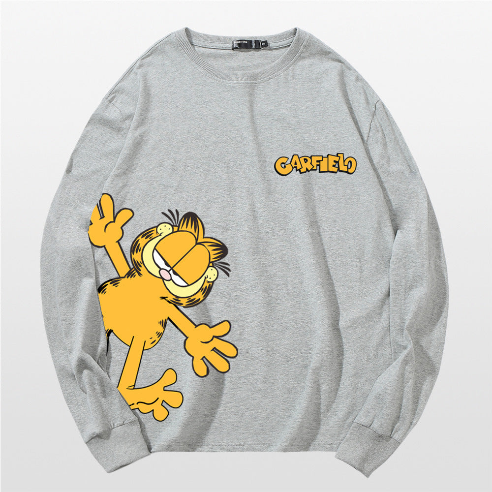 【Mens】カップル春秋Tシャツ Z7179