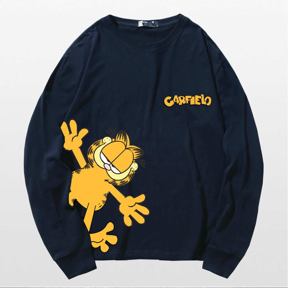 【Mens】カップル春秋Tシャツ Z7179