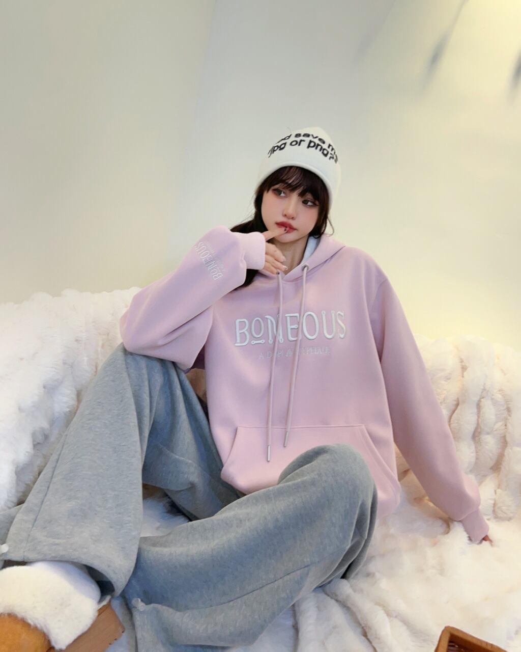 【tops】ロゴフーディー W10529