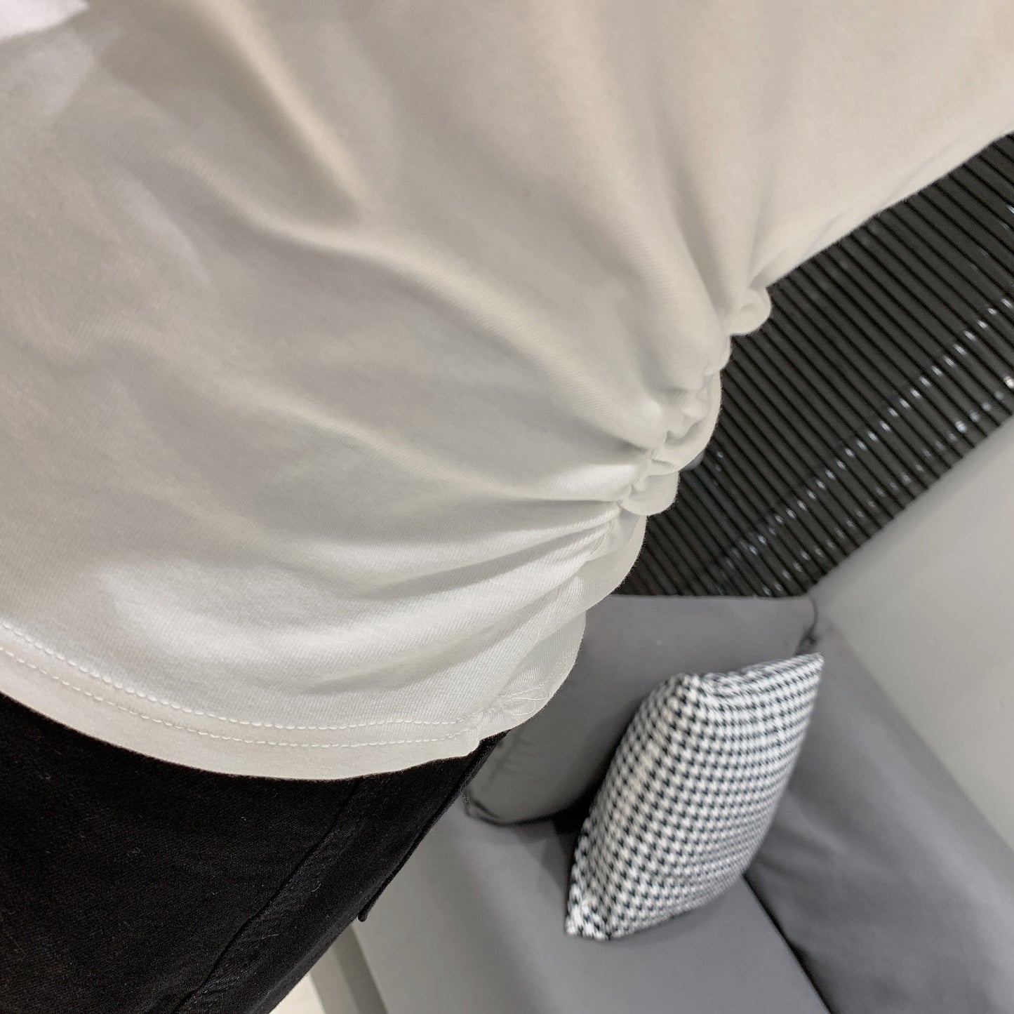 【Tops】切り替えデザインTシャツ W14003