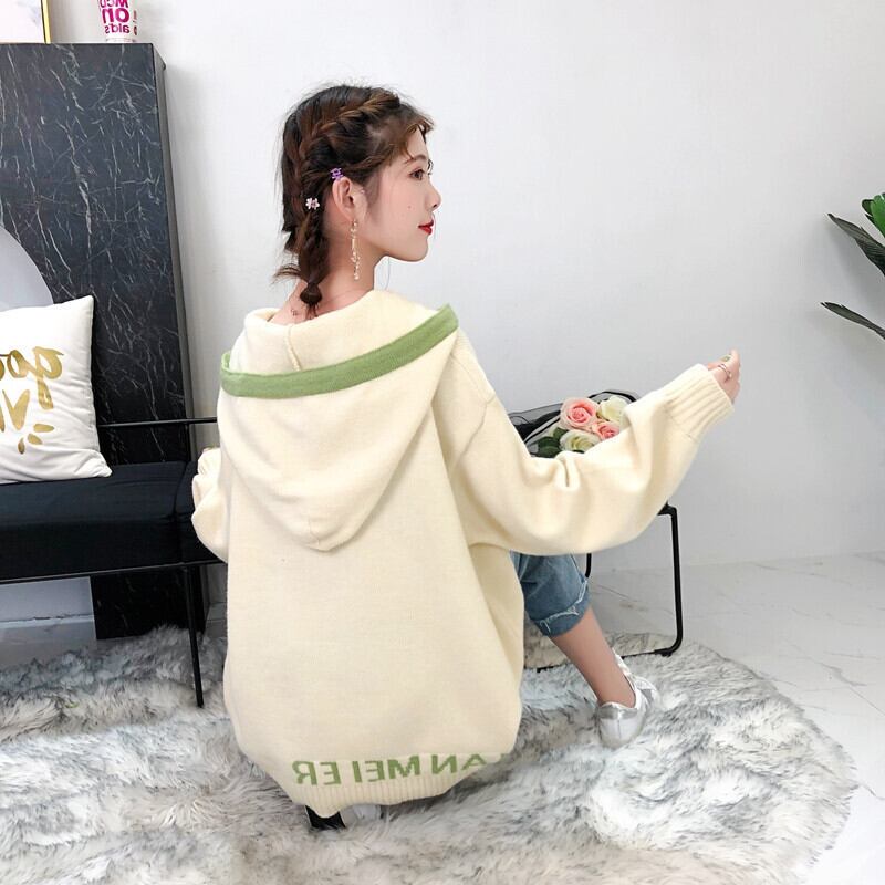 【tops】定番シンプルスウィートニットセーター韓国系3色