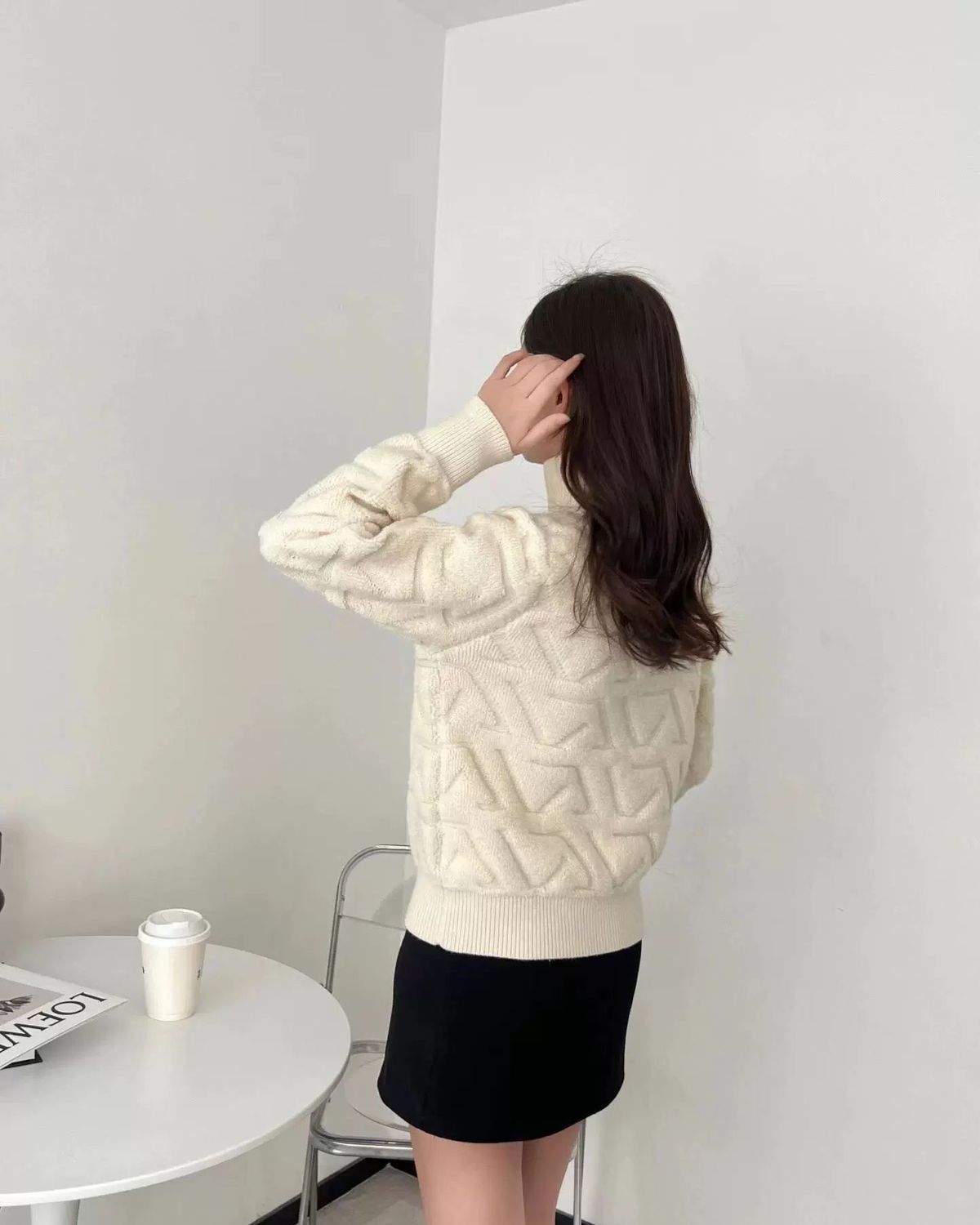 【Outer】高級感カーディガン Z7934