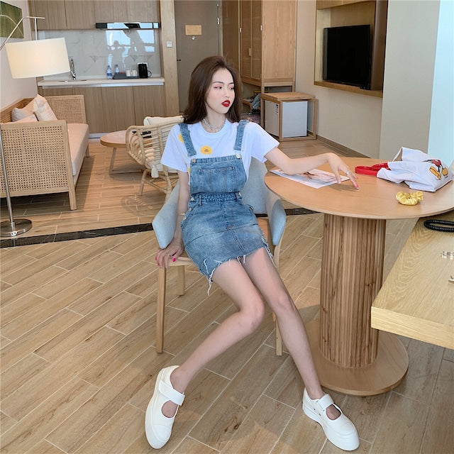 【Bottoms】新作アイテム~蝶々結びサスペンダースカート W11772