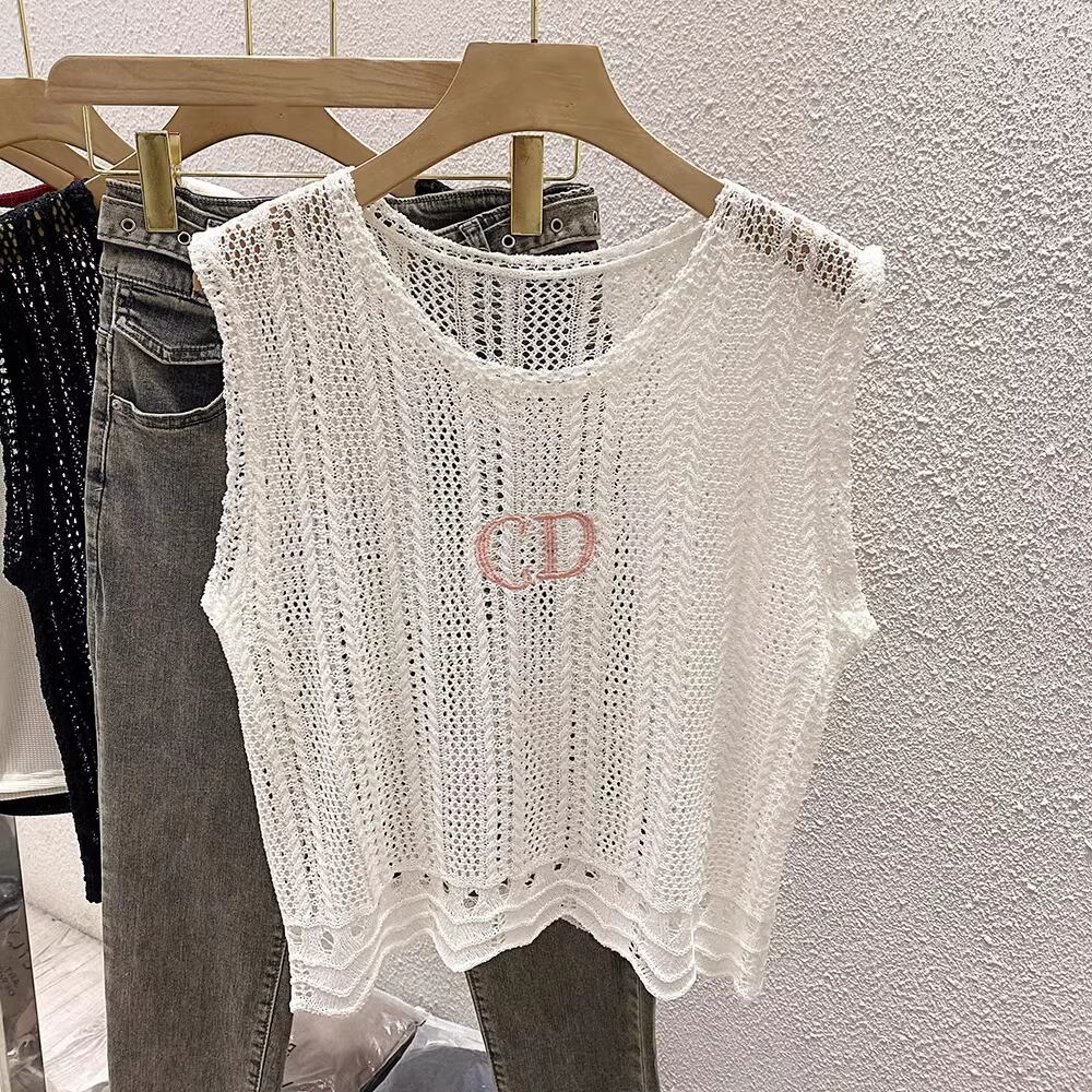 【tops】透かし編みトップス M21878