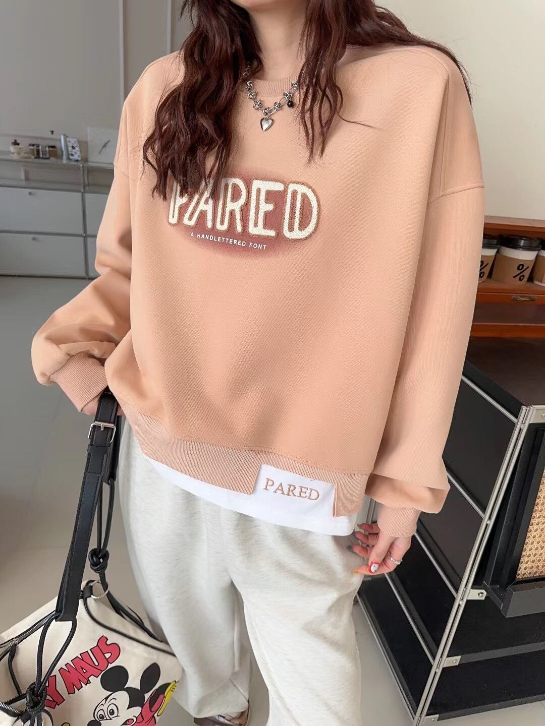 【tops】ロゴスウェット W10556
