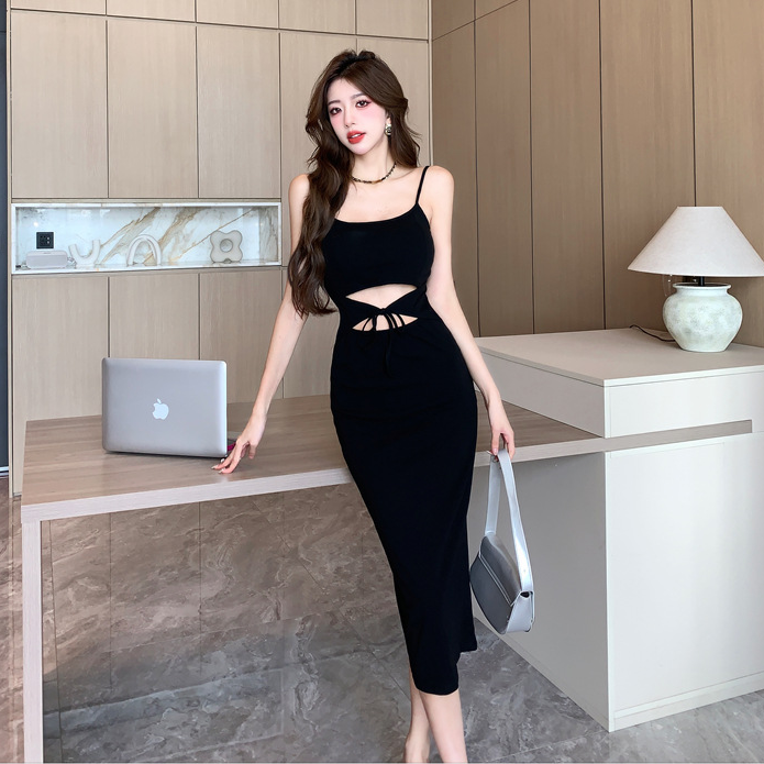 【Set】新作アイテム~フェミニン2点セット 薄手シャツ + キャミワンピ Z-5767