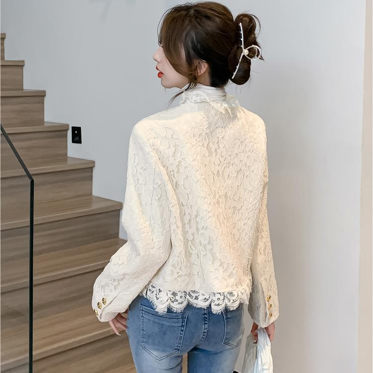 【Outer】新入荷~フレンチ春秋レースジャケット Z-5902