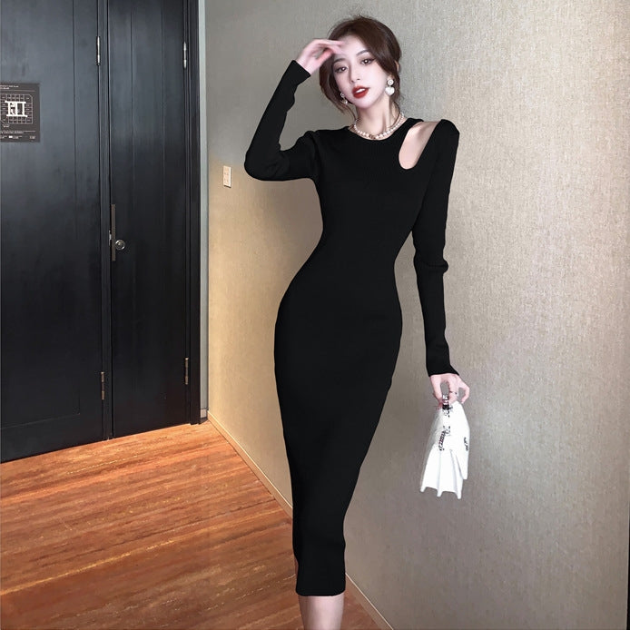 【Dress】透かし彫りフェミニンワンピース Z-6217