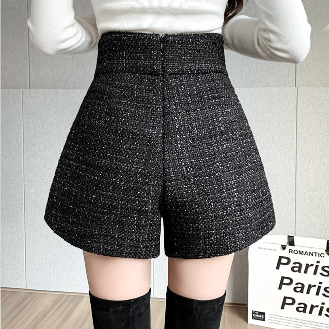 【Bottoms】ツイード人気ショートパンツ Z-6325