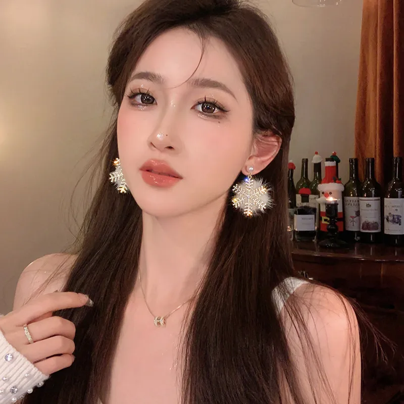 【雑貨】人気クリスマスピアス Z-6363