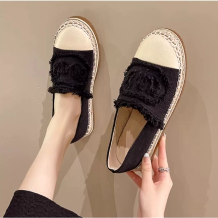 【Shoes】スリッポンフラットシューズ W10048