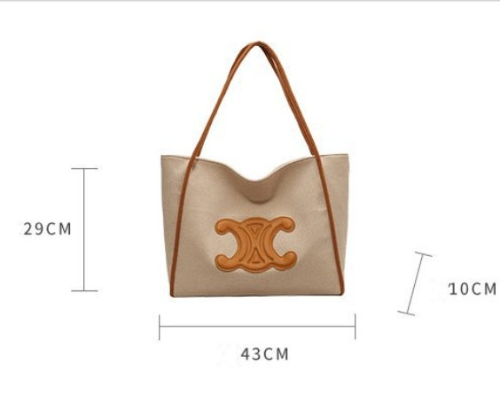 【雑貨】OL通勤トートバッグ大容量 Z-6549