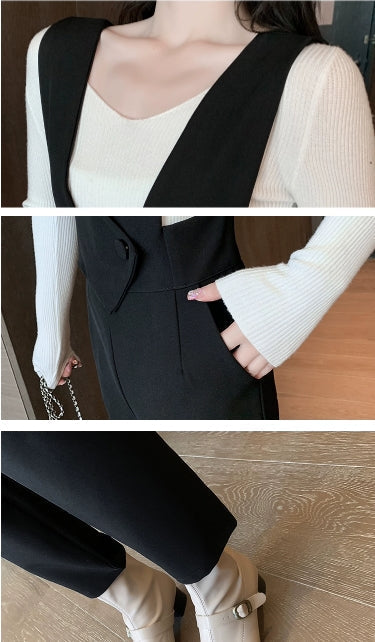 【Set】スーツオールインワン W10163