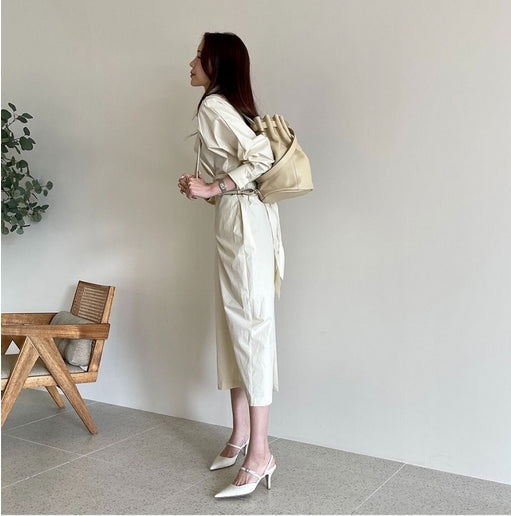 【Dress】新入荷~シャツワンピース W10326