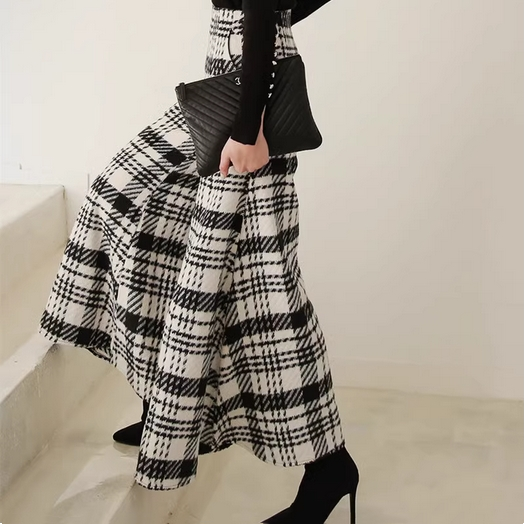 【Bottoms】新入荷~チェック柄ワインパンツ W10395