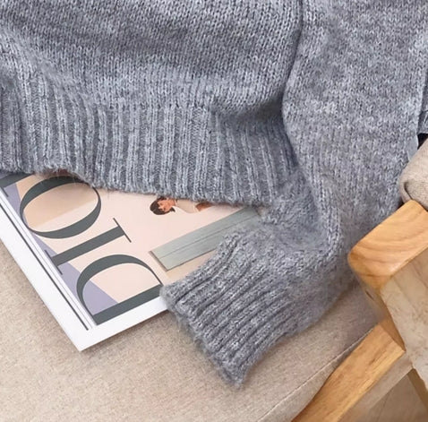 【Tops】3色選択可ニット W10471