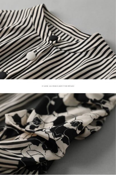 【Tops】エレガント通勤OLシャツブラウス Z-6746