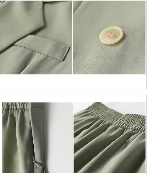 【Set】スーツセット ジャケット + ショートパンツ W11303